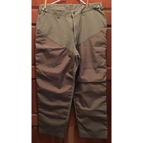 Columbia PHG 40x32 Green Hunting Gear Pants Reinforced Double Legs - Picture 1 of 10
